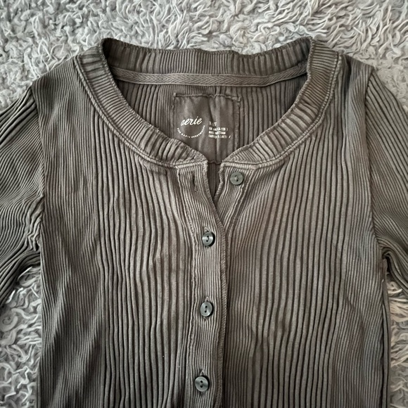 Aerie Waffle Rib Long Sleeve 💕 - Picture 1 of 4